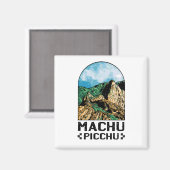 Machu Picchu Magneet (Voorkant / Achterkant)