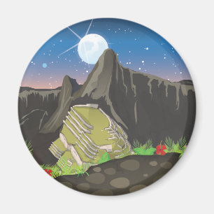 Machu Picchu Magneet