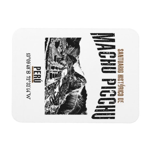 Machu Picchu Magneet (Horizontaal)