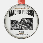 Machu Picchu Metalen Ornament (Voorkant)