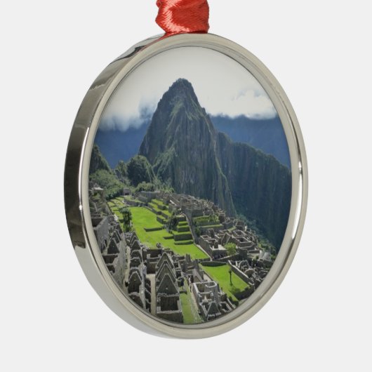 Machu Picchu Metalen Ornament (Rechts)