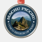 Machu Picchu Metalen Ornament (Voorkant)