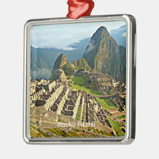 Machu Picchu Metalen Ornament (Links)