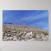 Machu Picchu - Naar boven kijken naar de Guard Sha Poster (Voorkant)
