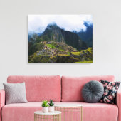 Machu Picchu op hoog Canvas Afdruk (Insitu (Woonkamer))