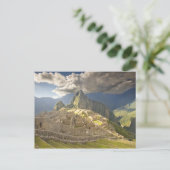 Machu Picchu, oude ruïnes, UNESCO-wereld 2 Briefkaart (Staand voorkant)