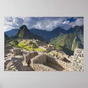 Machu Picchu, oude ruïnes, UNESCO-wereld 3 Poster