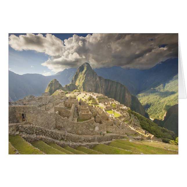 Machu Picchu, oude ruïnes, UNESCO werelderfgoed 2 (Voorkant Horizontaal)