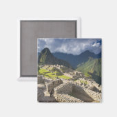 Machu Picchu, oude ruïnes, UNESCO werelderfgoed 3 Magneet (Voorkant / Achterkant)
