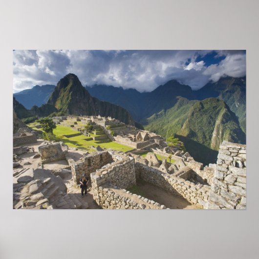 Machu Picchu, oude ruïnes, UNESCO werelderfgoed 3 Poster (Voorkant)