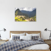 Machu Picchu, oude ruïnes, UNESCO werelderfgoed 4 Canvas Afdruk (Insitu (Slaapkamer))