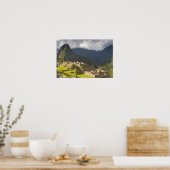 Machu Picchu, oude ruïnes, UNESCO werelderfgoed 4 Poster (Keuken)