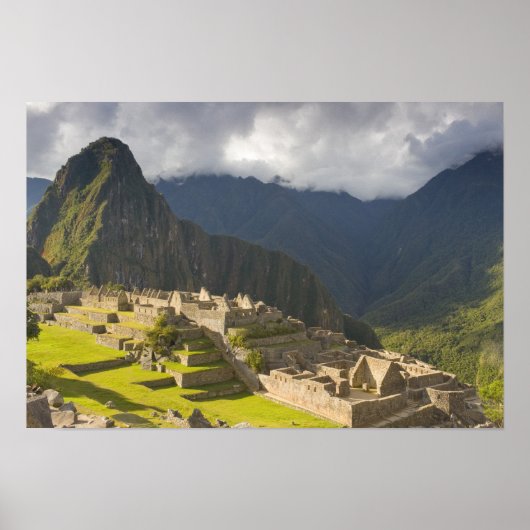 Machu Picchu, oude ruïnes, UNESCO werelderfgoed 4 Poster (Voorkant)