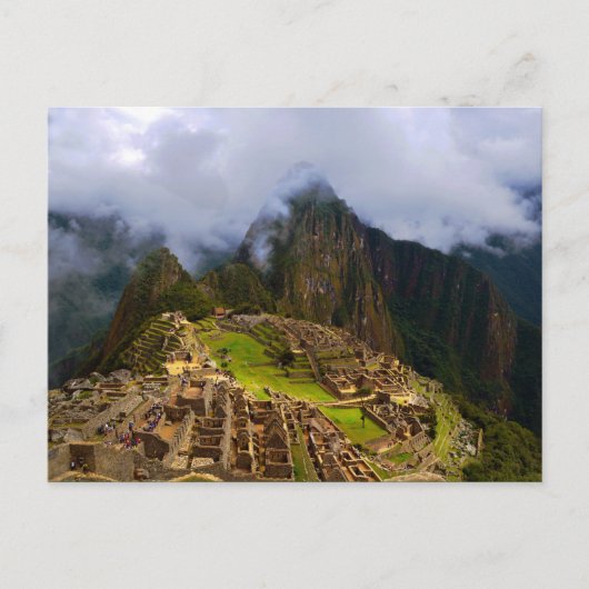 Machu Picchu Overlook, Peru Briefkaart (Voorkant)