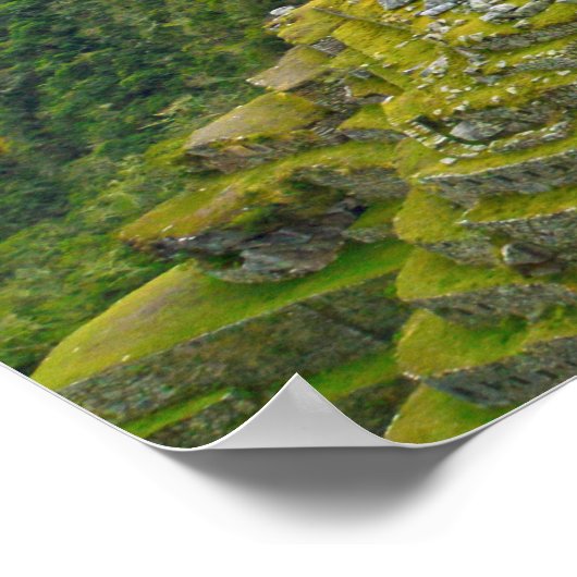 Machu Picchu Overlook, Peru Poster (Hoek)