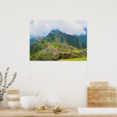 Machu Picchu Overlook, Peru Poster (Keuken)