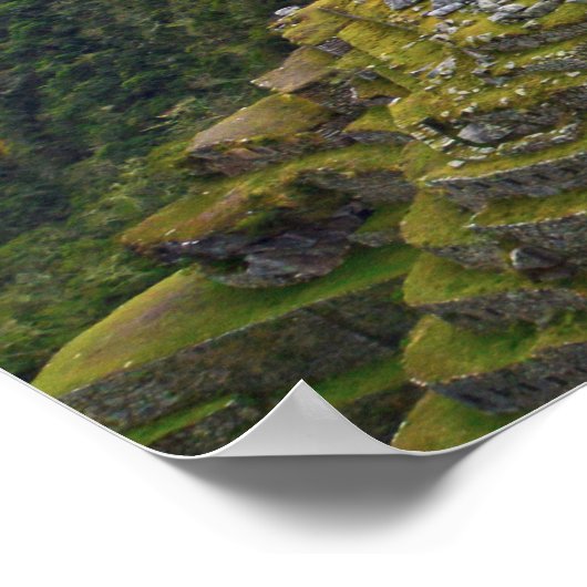 Machu Picchu Overlook Poster (Hoek)