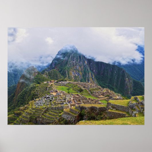 Machu Picchu Overlook Poster (Voorkant)