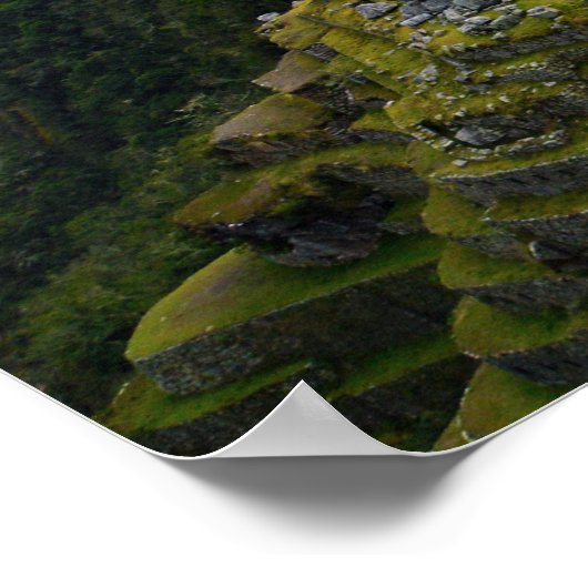 Machu Picchu Overlook Poster (Hoek)