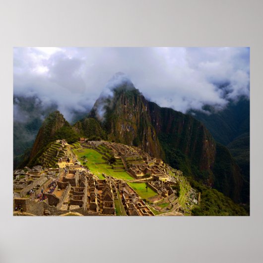 Machu Picchu Overlook Poster (Voorkant)