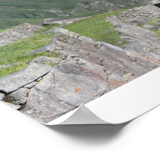 Machu Picchu Panorama 2 Poster (Hoek)