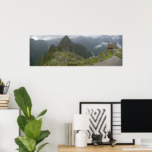 Machu Picchu Panorama Poster (Thuiskantoor)