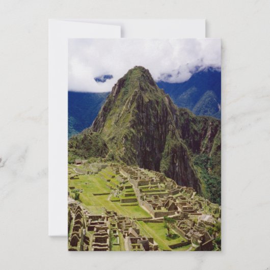 Machu Picchu, Peru (Voorkant)