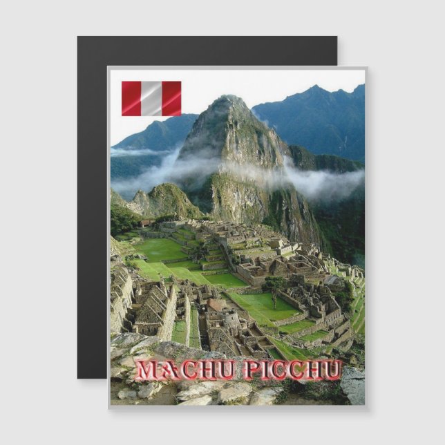 Machu Picchu - Peru - (Voorkant / Achterkant)