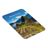 Machu Picchu, Peru - Afgeronde ruïnes van Inca-cit Magneet (Rechterzijde)