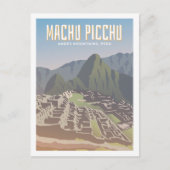 Machu Picchu Peru Beroemde reisplaats Briefkaart (Voorkant)