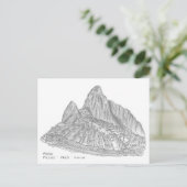 Machu Picchu, Perú Briefkaart (Staand voorkant)