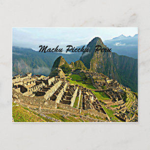 Machu Picchu, Peru Briefkaart
