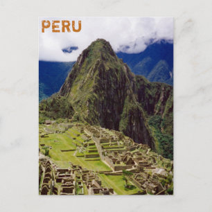 Machu Picchu, Peru Briefkaart