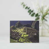 Machu Picchu, Peru Briefkaart (Staand voorkant)