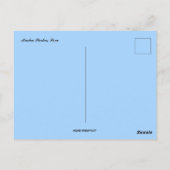 Machu Picchu Peru Briefkaart (Achterkant)