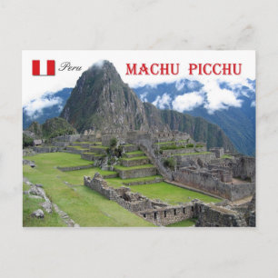 Machu Picchu, Peru Briefkaart