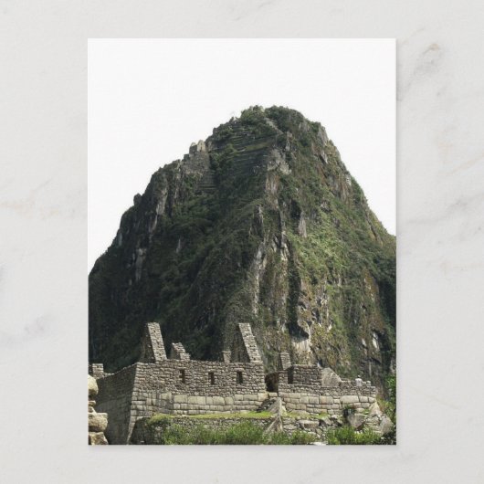 Machu Picchu, Peru Briefkaart (Voorkant)