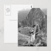 Machu Picchu Peru Briefkaart (Voorkant / Achterkant)