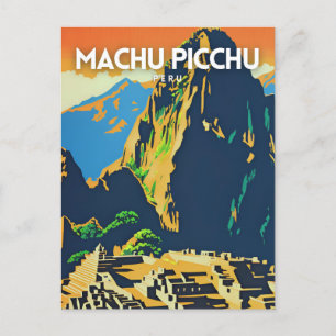 Machu Picchu, Peru Briefkaart