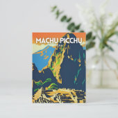 Machu Picchu, Peru Briefkaart (Staand voorkant)
