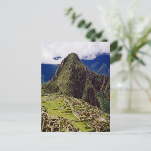 Machu Picchu, Peru Briefkaart (Staand voorkant)