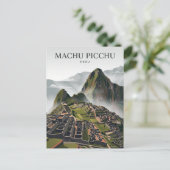 Machu Picchu Peru Briefkaart (Staand voorkant)