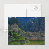 Machu Picchu, Peru Briefkaart (Voorkant / Achterkant)