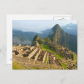 Machu Picchu, Peru Briefkaart (Voorkant / Achterkant)