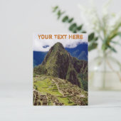  Machu Picchu, Peru Briefkaart (Staand voorkant)