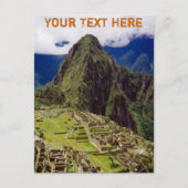  Machu Picchu, Peru Briefkaart (Voorkant)