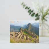 Machu Picchu, Peru Briefkaart (Staand voorkant)