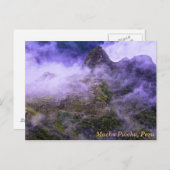 Machu Picchu, Peru Briefkaart (Voorkant / Achterkant)