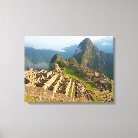 Machu Picchu, Peru Canvas Afdruk (Voorkant)