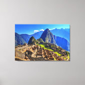 Machu Picchu - Peru Canvas Afdruk (Voorkant)